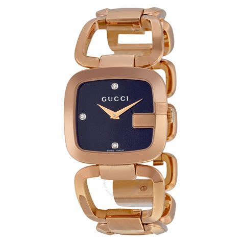 gucci rose gold ladies|ladies gucci diamantissima watch.